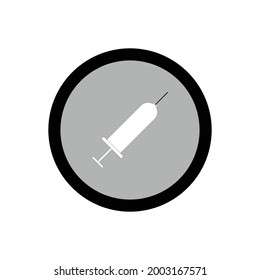 injections and treatment icon vector symbol illustration