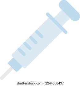 ilustración de inyectableVector en un fondo transparente. Símbolos de calidad superior. Iconos vectoriales de color de línea para el concepto y el diseño gráfico. 
