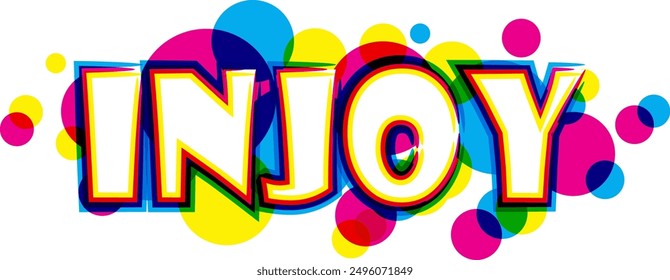 Text-Effekt genießen Sie unser Leben, Text genießen Sie unsere Lebensqualität voll T Shirt Design