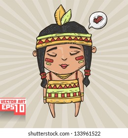 Injun girl