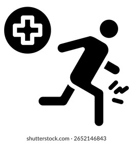 Injury Icon Element For Design