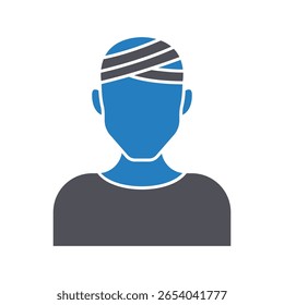 Injury insurance :Vector Icon which can easily modify or edit

