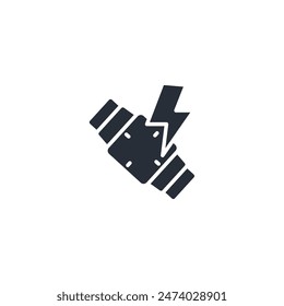 injury time icon. vector.Editable stroke.linear style sign for use web design,logo.Symbol illustration.