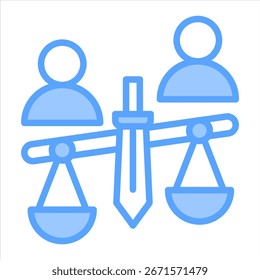 Elemento De Icono De Injusticia Para Diseño Y Vector