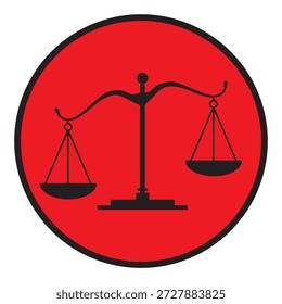 injustice logo icon vector design