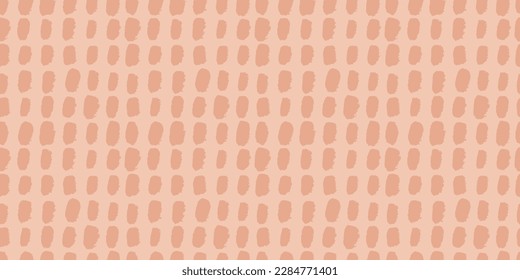 Ink abstarct shapes vector seamless pattern. Minimalistic natural handdrawn brushstrokes. Folk scandinavian style. Background template for social media posts, banners, printing on paper and fabric.
