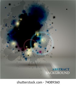 Ink background, vector illustration for modern design.