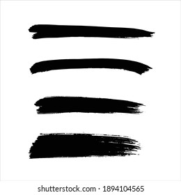 ink black abstract paint stroke background