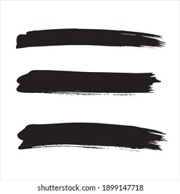 ink black abstract paint stroke background