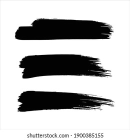 ink black abstract paint stroke background