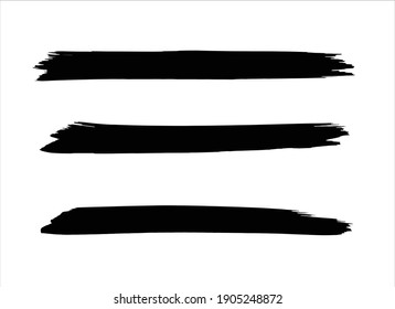 ink black abstract paint stroke background