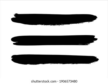ink black abstract paint stroke background