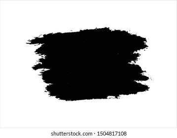 ink black paint stroke background watercolor vector illustration design