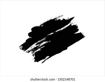 ink black vector texture watercolor  paint stroke design background