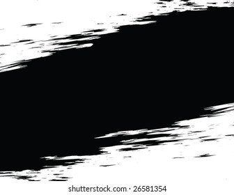 Ink Blot Grunge Background - vector illustration