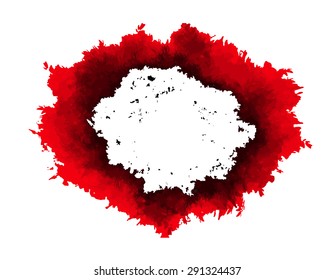 Ink blot splash collection - design template, stock vector - easy to use 