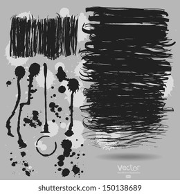 ink blots art background