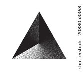 Ink blots Grunge Urban Background.Texture Vector.Dust Overlay Distress Grain ,Simply Place illustration over any Object to Create rough  Effect .Black paint splattered , dirty,triangle for your design