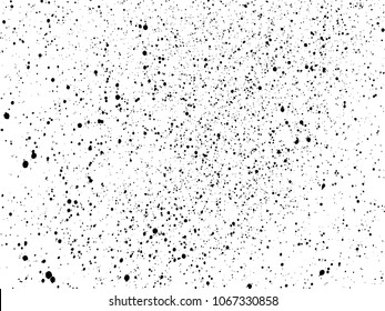 Ink blots Grunge urban background.Texture Vector. Dust overlay distress grain . .Black paint splatter , dirty,poster for your design. Hand drawing illustration