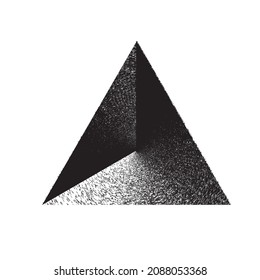 Ink blots Grunge Urban Background.Texture Vector.Dust Overlay Distress Grain ,Simply Place illustration over any Object to Create rough  Effect .Black paint splattered , dirty,triangle for your design