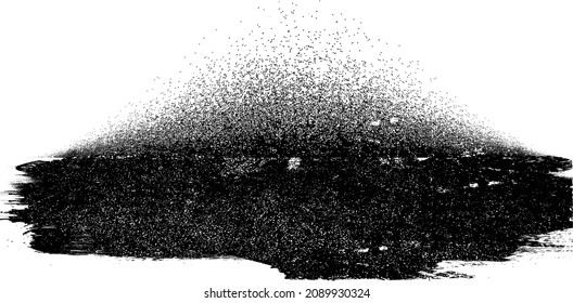 Barras de tinta Grunge Urban Background.Texture Vector.Dust Overlay Distress Grain,Simply Sitúe la ilustración sobre cualquier objeto para crear un efecto aproximado .Pinta negra salpicada , sucia,afiche para su diseño.