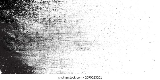 Barras de tinta Grunge Urban Background.Texture Vector.Dust Overlay Distress Grain,Simply Sitúe la ilustración sobre cualquier objeto para crear un efecto aproximado .Pinta negra salpicada , sucia,afiche para su diseño.