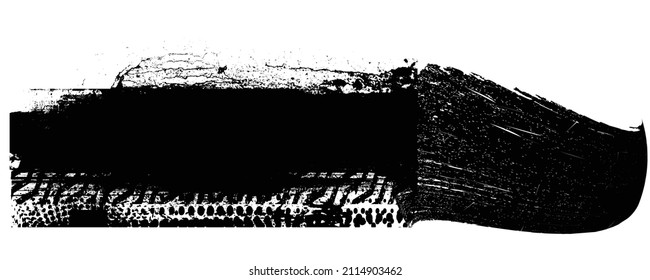 Ink blots Grunge Urban Background.Texture Vector.Dust Overlay Distress Grain ,Simply Place illustration over any Object to Create rough  Effect .Black paint splattered , dirty,poster for your design.