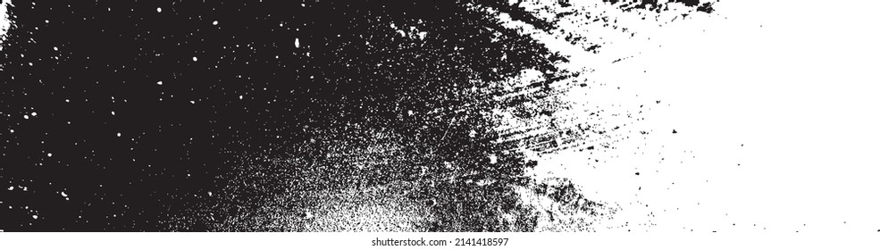 Ink blots Grunge Urban Background.Texture Vector.Dust Overlay Distress Grain ,Simply Place illustration over any Object to Create rough  Effect .Black paint splattered , dirty,poster for your design.