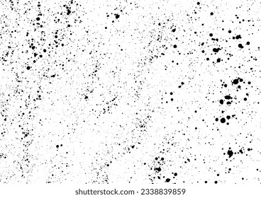 Ink blots Grunge urban background.Texture Vector. Dust overlay distress grain . .Black paint splatter , dirty, poster for your design. Hand drawing illustration