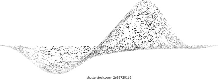 Manchas de tinta Grunge Fondo Urbana. Vector de textura. Superposición de polvo Grano de angustia, simplemente coloque la ilustración sobre cualquier objeto a Create Efecto áspero.