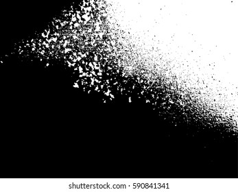 Ink blots Grunge Urban Background.Texture Vector.Dust Overlay Distress Grain ,Simply Place smudge illustration over any Object to Create rough  Effect .Black paint splattered , dirty design element 