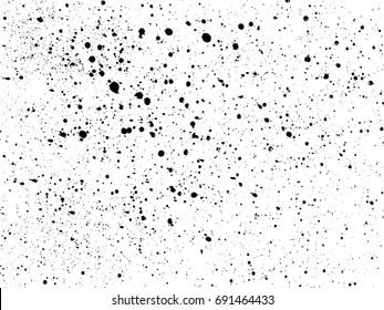 Ink blots Grunge urban background.Texture Vector. Dust overlay distress grain . .Black paint splatter , dirty,poster for your design. Hand drawing illustration