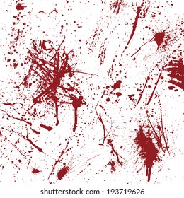 Ink blots, splash ink blob, ink silhouette isolated on white, splattered blob, messy ink blots, paint splash blots, stain blots