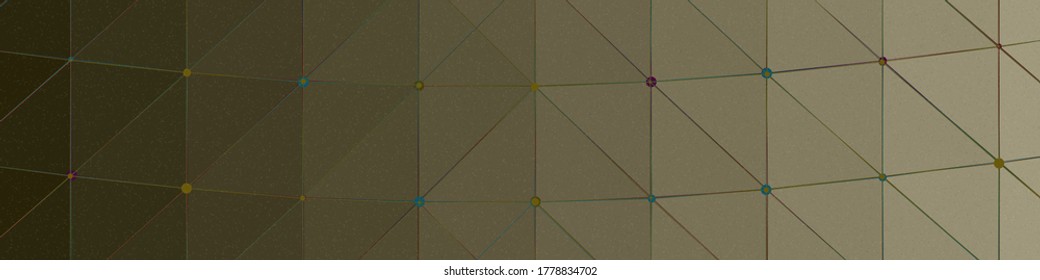 Ink Blue color Abstract color Low-Polygones Generative Art background illustration