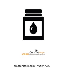 ink bottle icon.