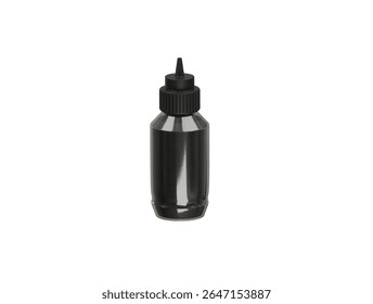 ink bottle icon 3d illustration render