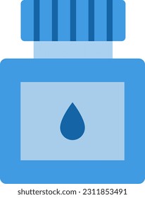 Ink Bottle icon vector image. Suitable for mobile application web application and print media.