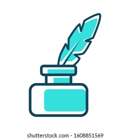 INK bottle icon vector in trendy style
