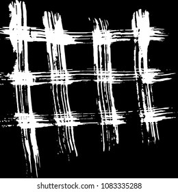 Ink brush background. Vector illustration. Grunge hand drawn watercolor texture.