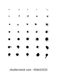 Ink brush, spray paint banner grunge strokes and shapes backgrounds.
 template for backgrounds or card design isolated,
