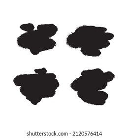 conjunto de colecciones de pincel de tinta