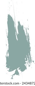 Ilustración vectorial de pincel de tinta