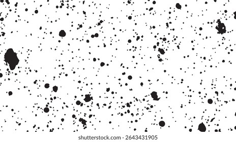 Ink Brush Strokes Forming Abstract Patterns on White Background for Artistic, Modern, or Calligraphy Design