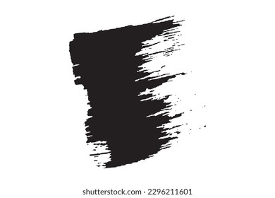Ink brush strokes, Grungy brush effect, Dirty brush stroke set