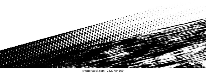 toque de pincel de tinta. pincel de tinta preta traça quadro. Fundo de tinta preta pintado por pincel. moderno