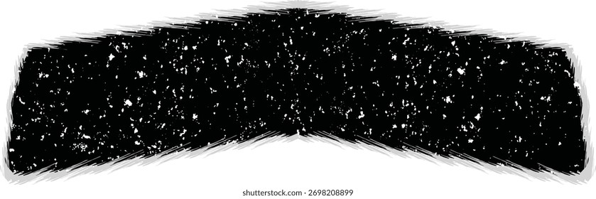 ink brushstroke on white background with visible splashes for watercolor style effect. grunge isolated on