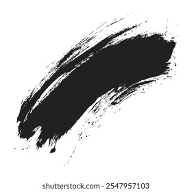 Ink Calligraphic Brush Stroke Vector