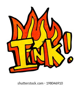 caricatura de tinta