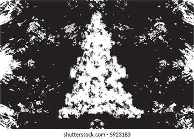 Ink Christmas Tree