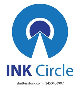 Ink circle is a simple Icon (Logo), like a symbol of circle with simple colors, suitable for various needs of the logo (icon) of your company or business,